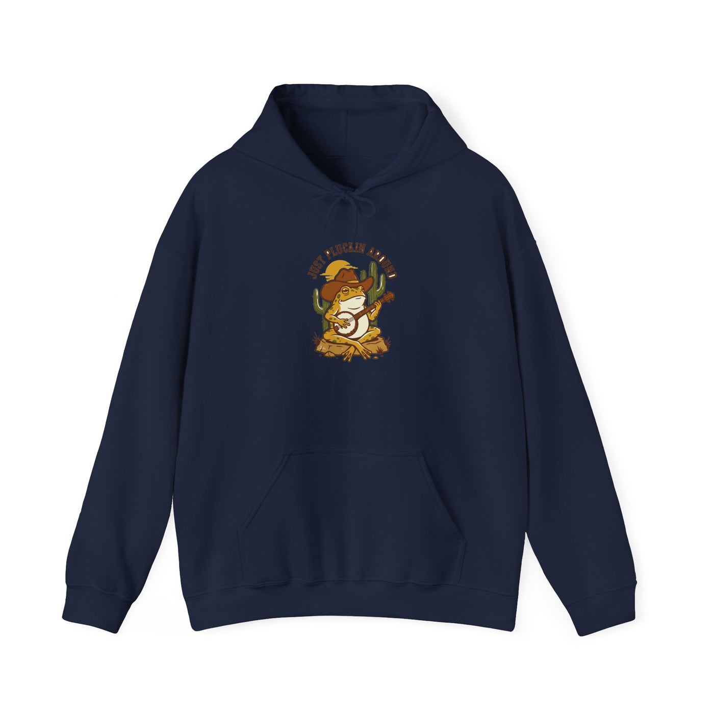 Desert Strummer Cowboy Toad Hoodie