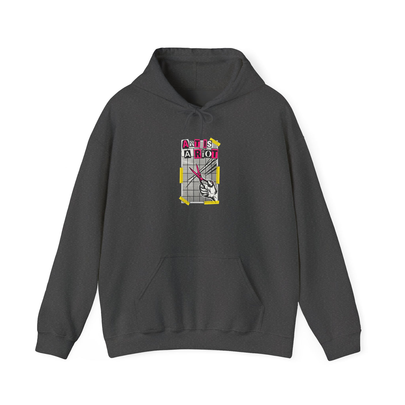 Cut Paste Rebel Zine Manifesto Hoodie