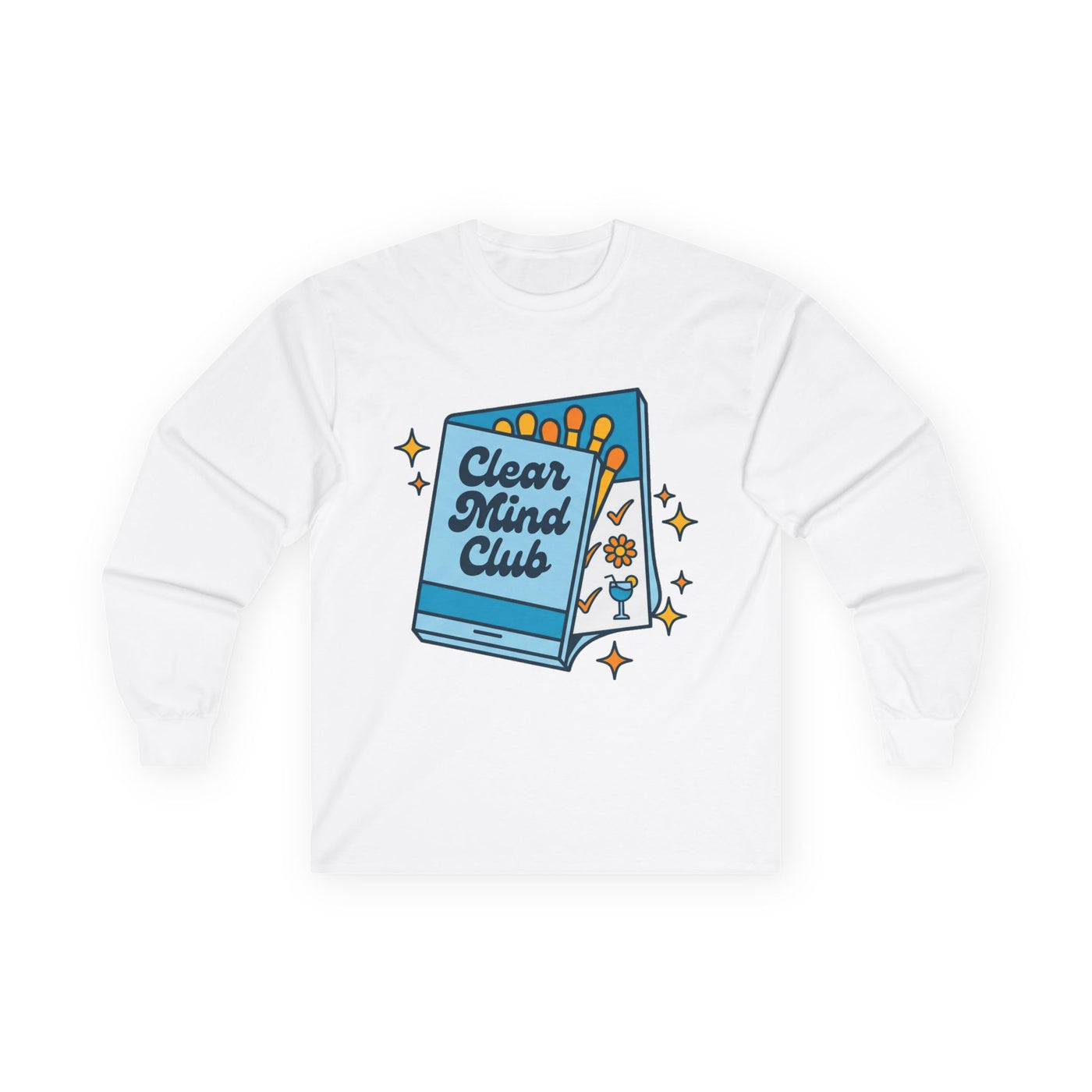 Clear Mind Club Retro Matchbook Long Sleeve