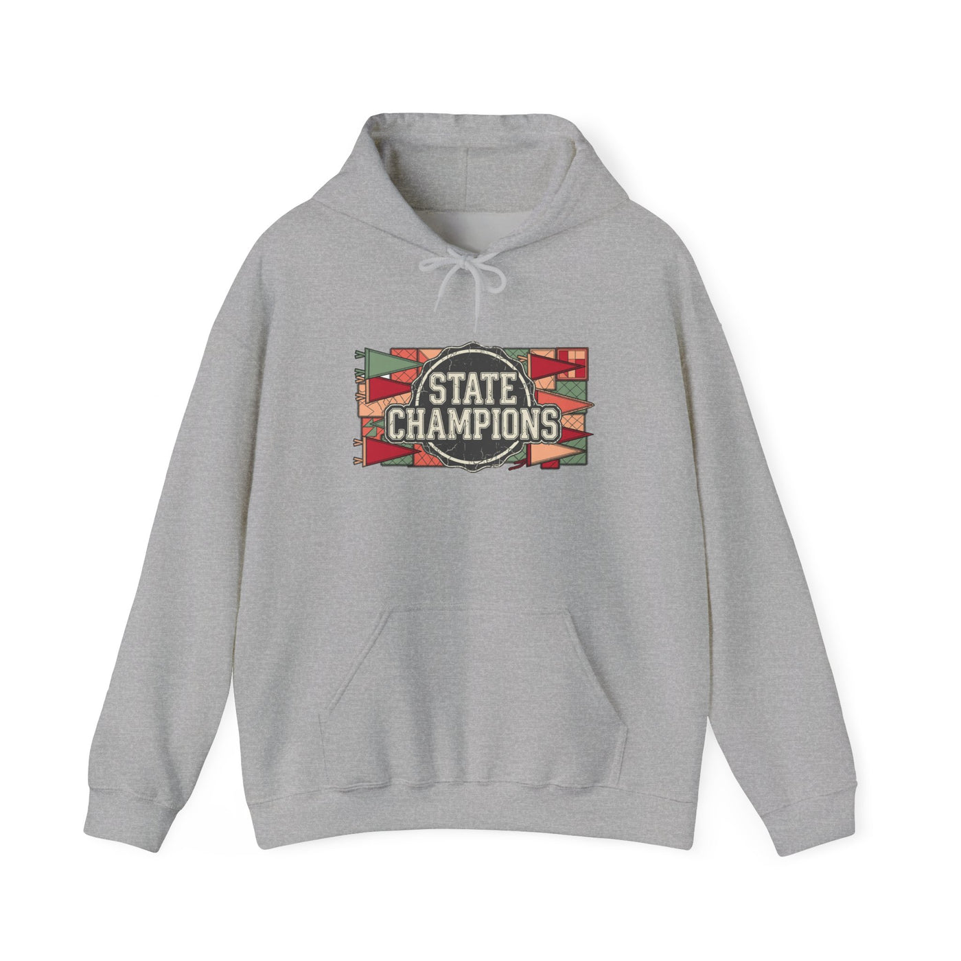 Vintage Varsity Patchwork Tee Hoodie