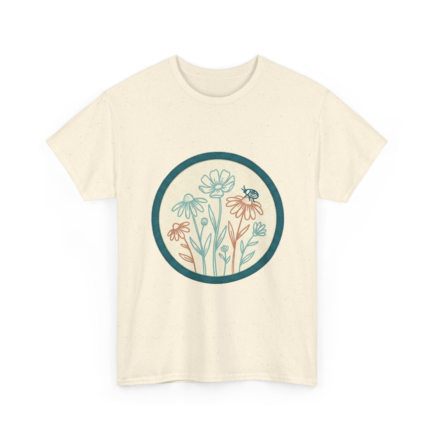 Grow Wild Faux Embroidery Tee