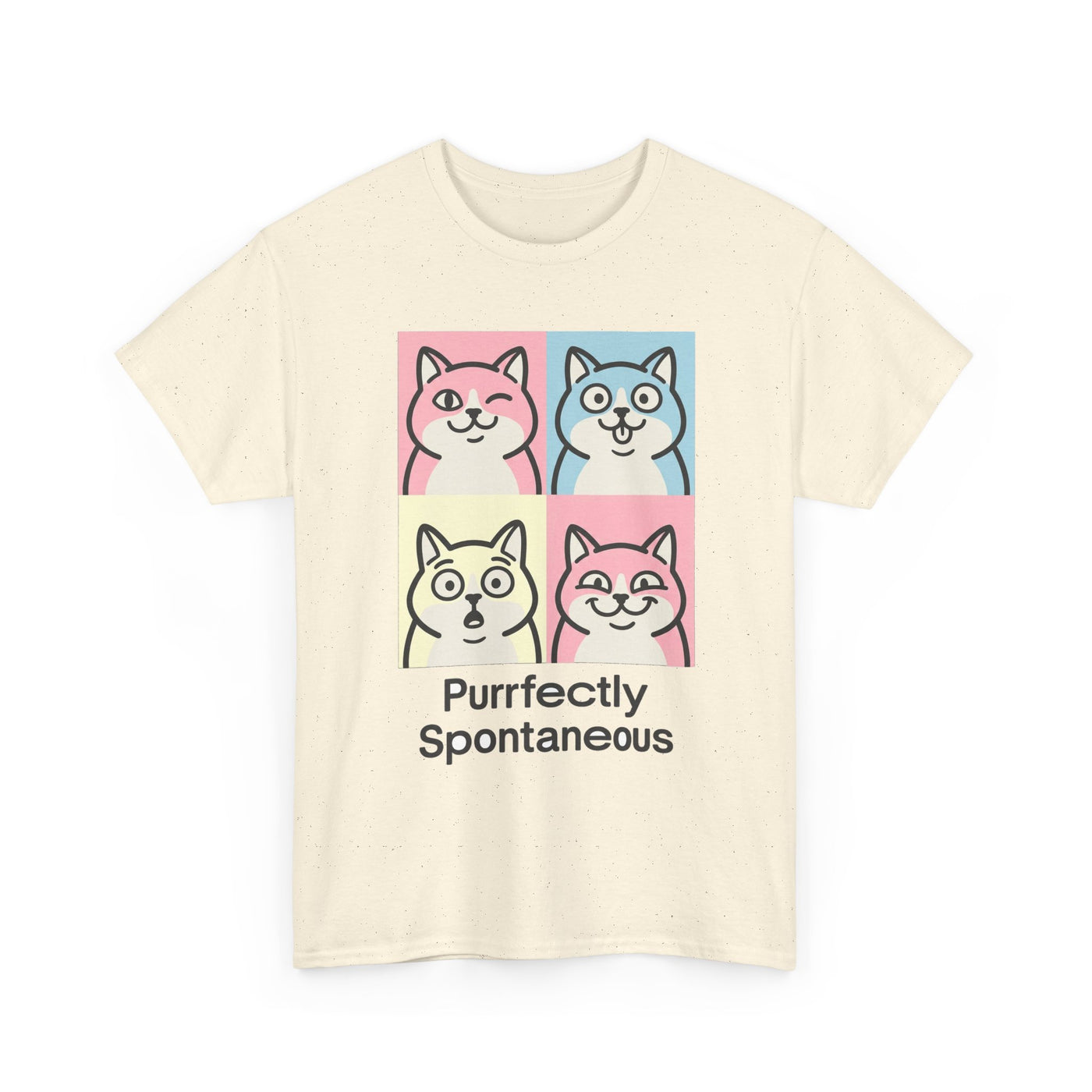Pastel Pop Art Kitten Grid