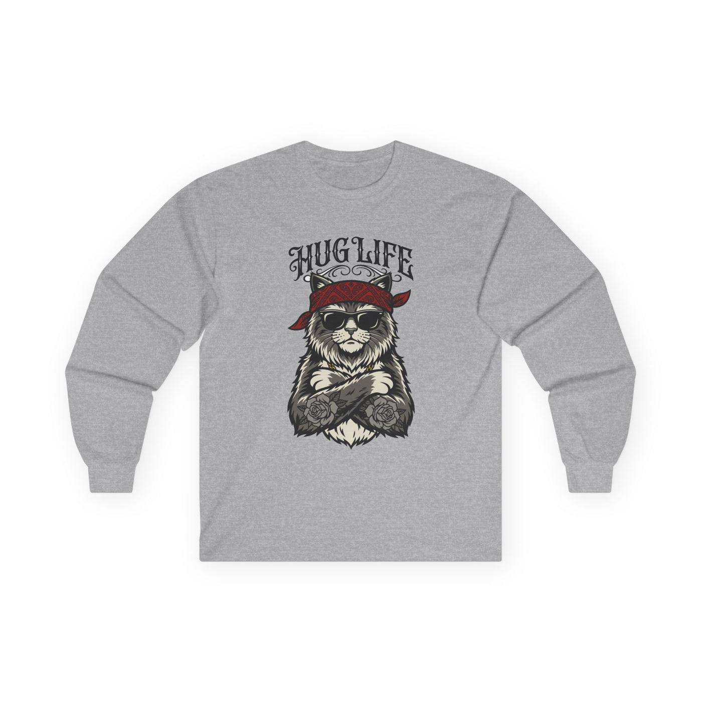 Hug Life Hardcore Bandana Feline Long Sleeve