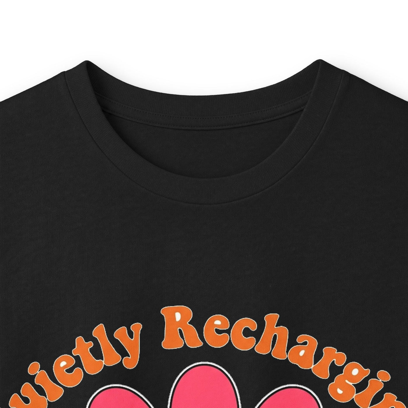 Recharging My Spark Retro Flower Long Sleeve