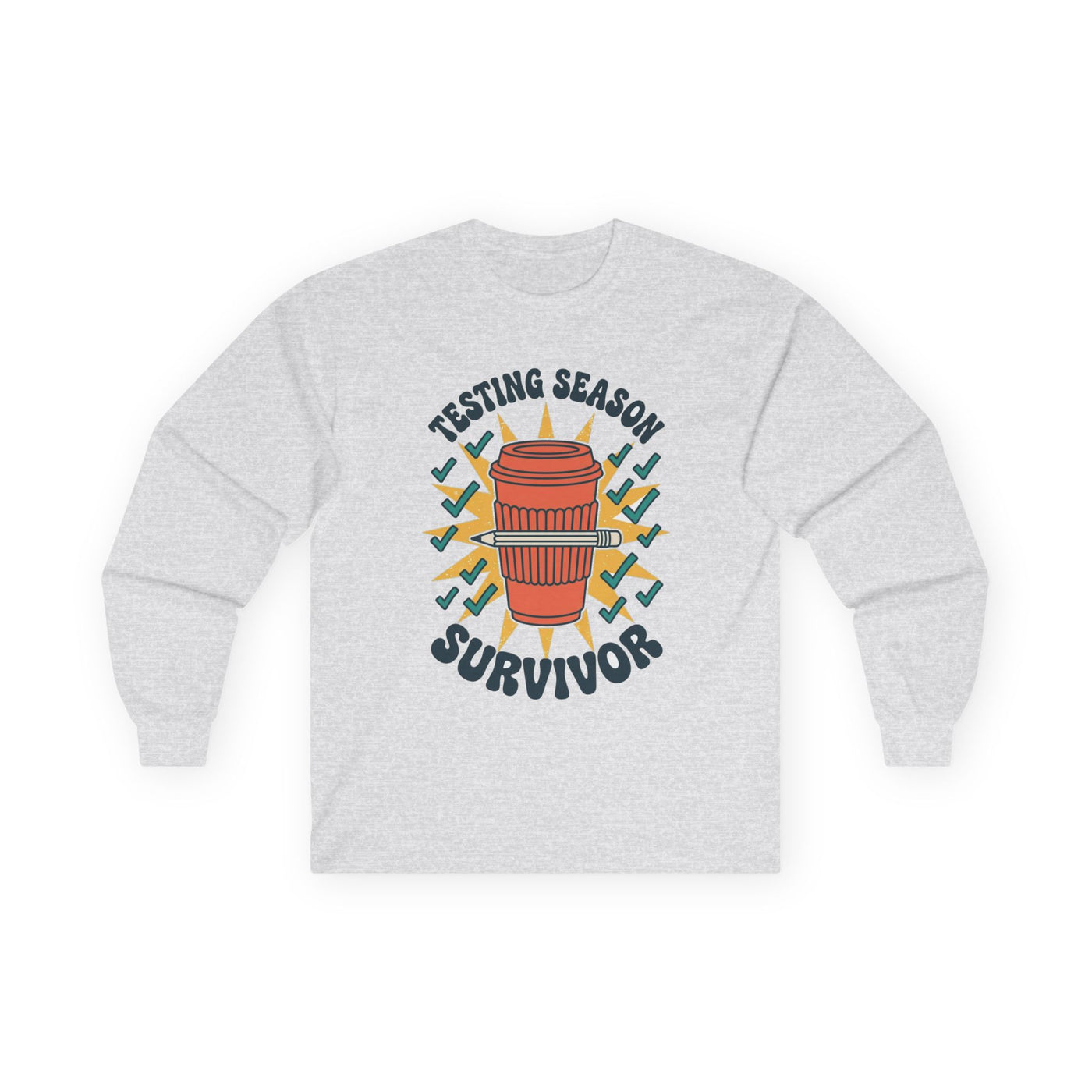 Testing Season Survivor Groovy Cup Long Sleeve