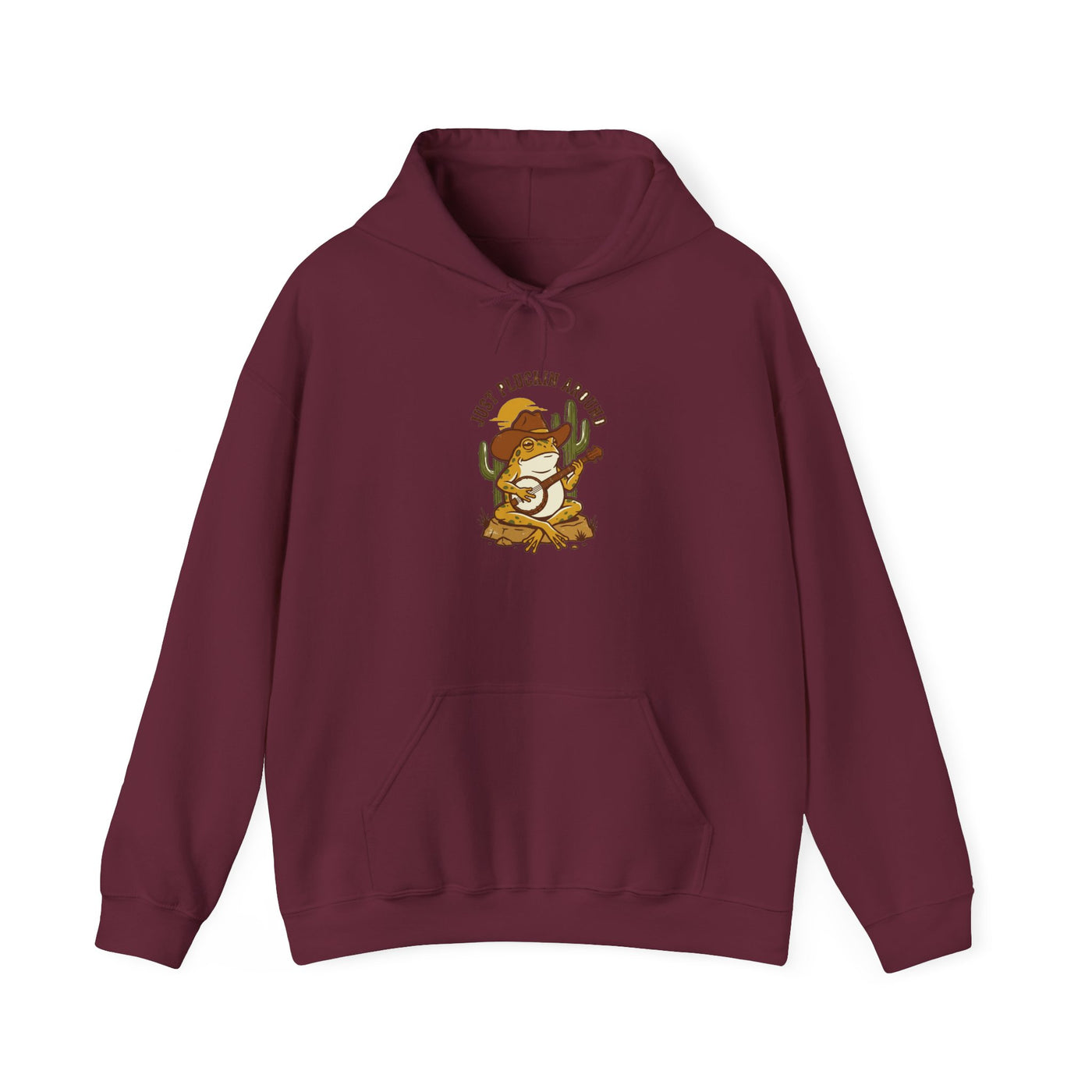 Desert Strummer Cowboy Toad Hoodie