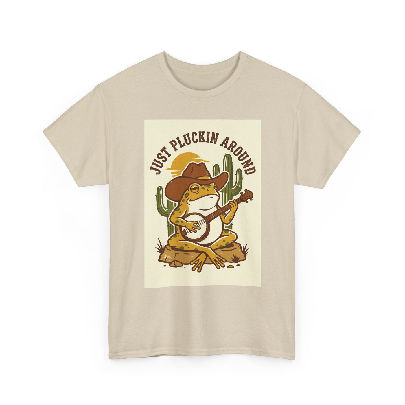 Just Pluckin Around Cowboy Toad Tee
