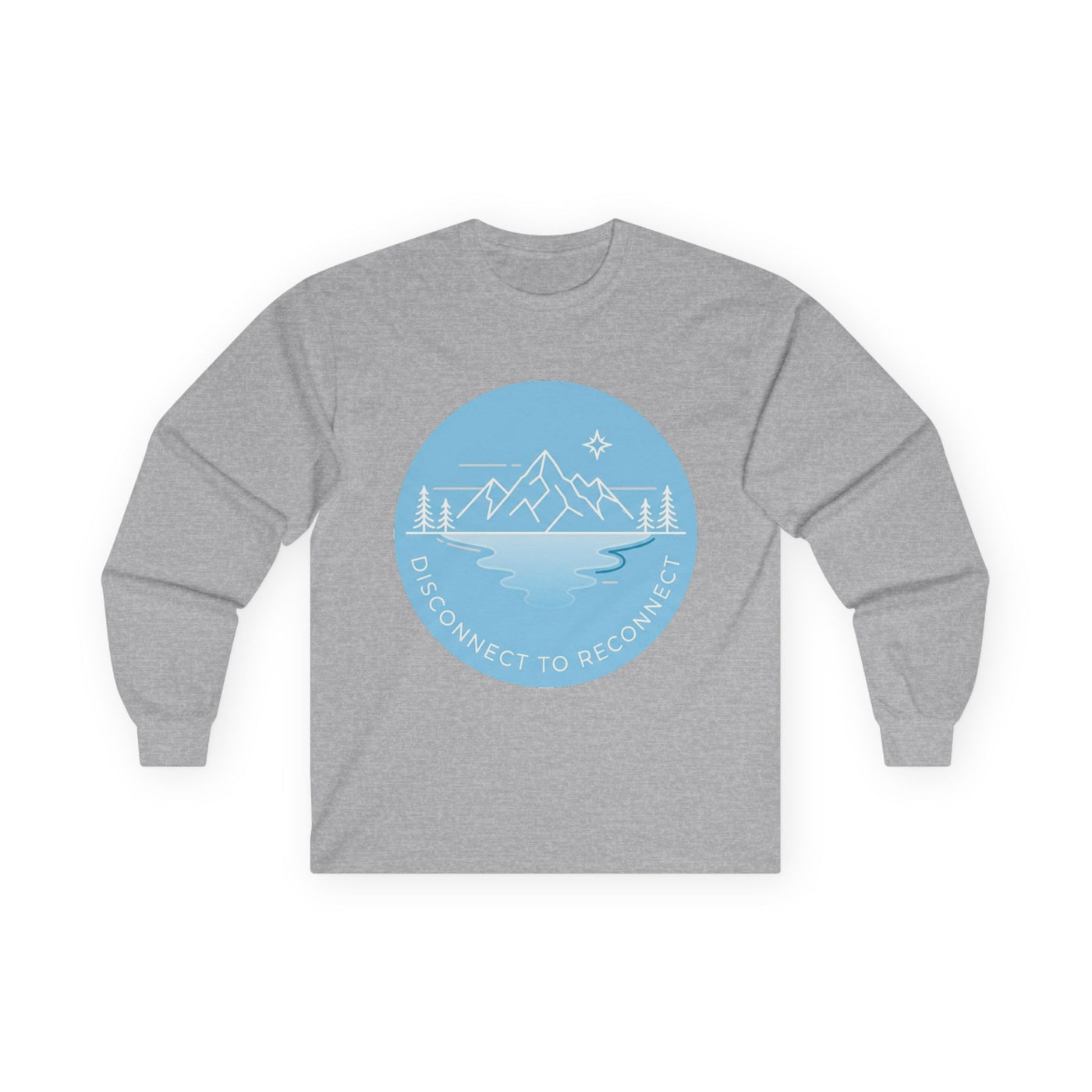 Unplugged Horizons: Glacier Escape Long Sleeve