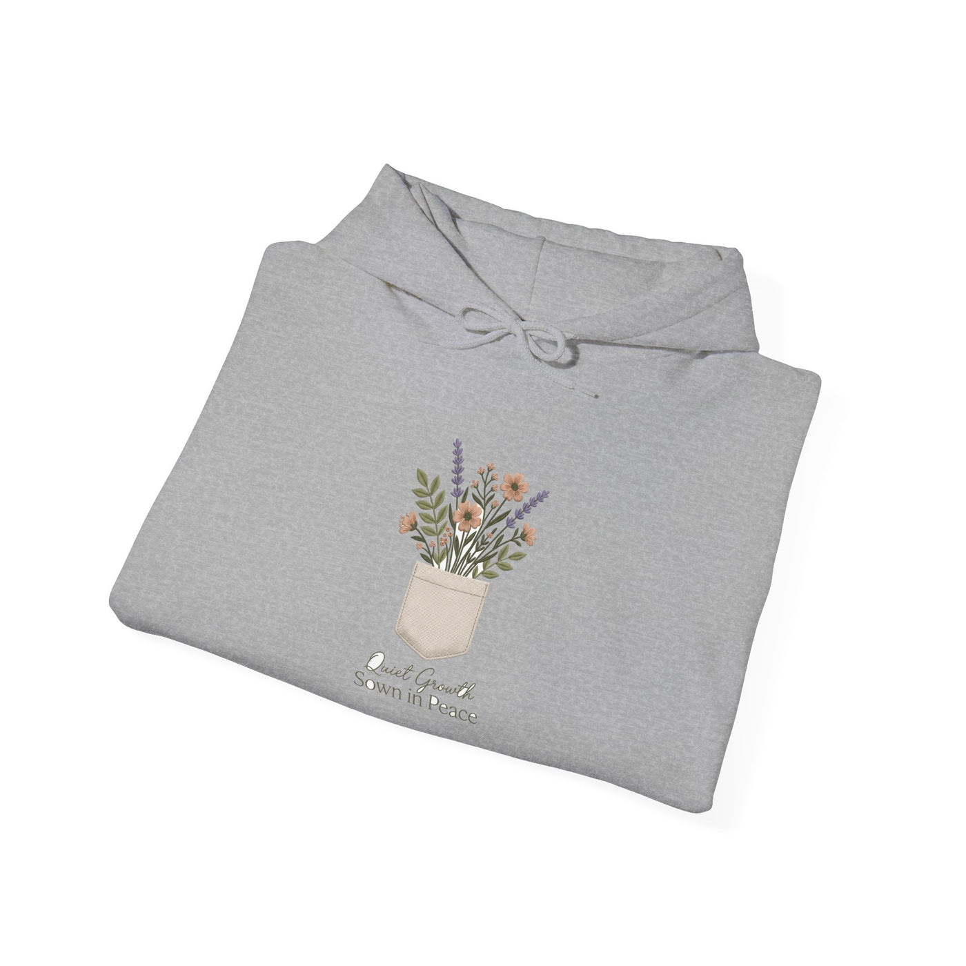 Pocketful of Peace Faux Stitch Tee Hoodie