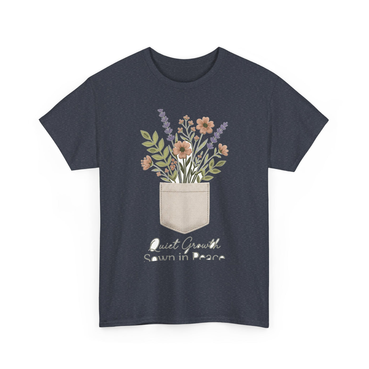Pocketful of Peace Faux Stitch Tee