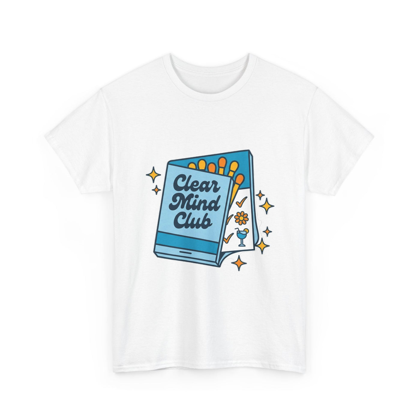 Clear Mind Club Retro Matchbook Tee