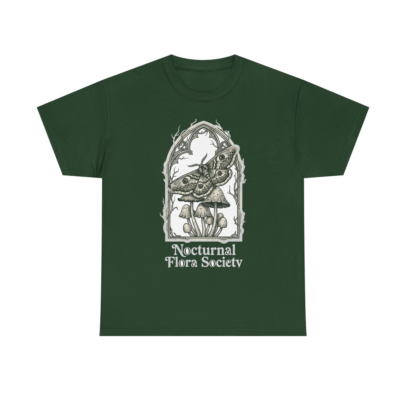 Nocturnal Flora Society Gothic Moth Tee