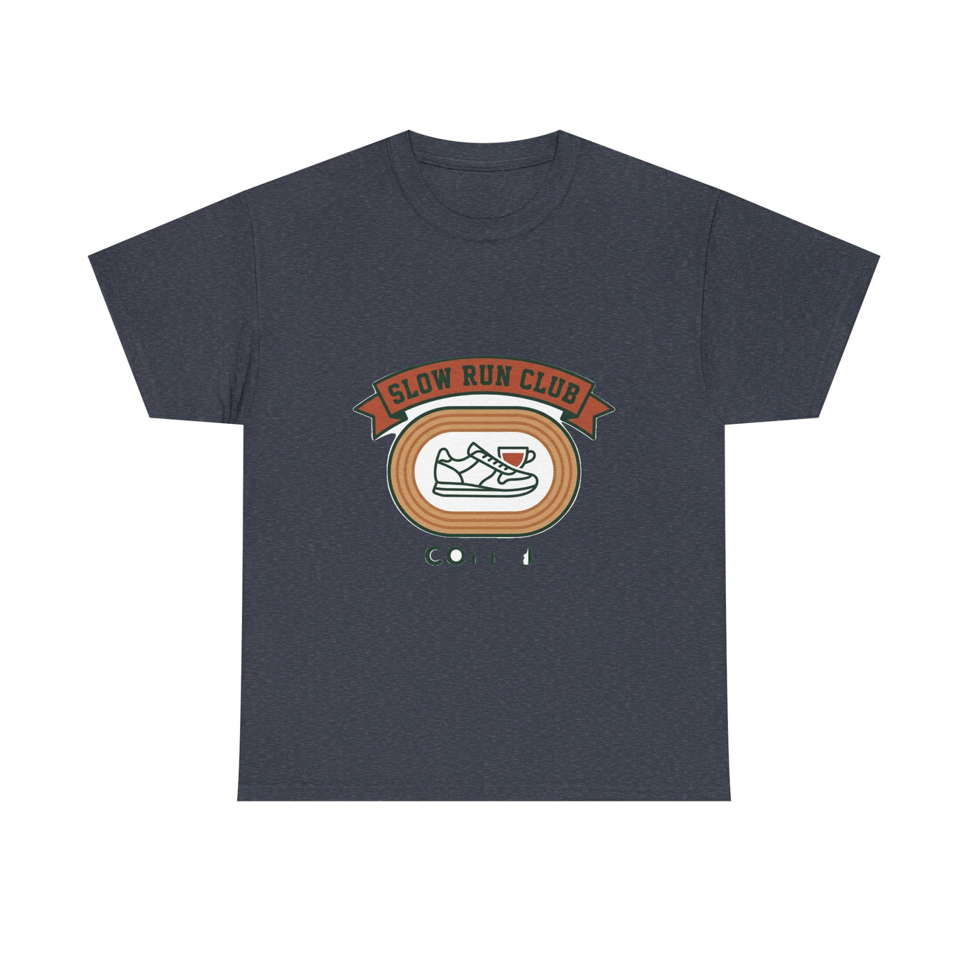 Retro Slow Run Coffee Crest Tee