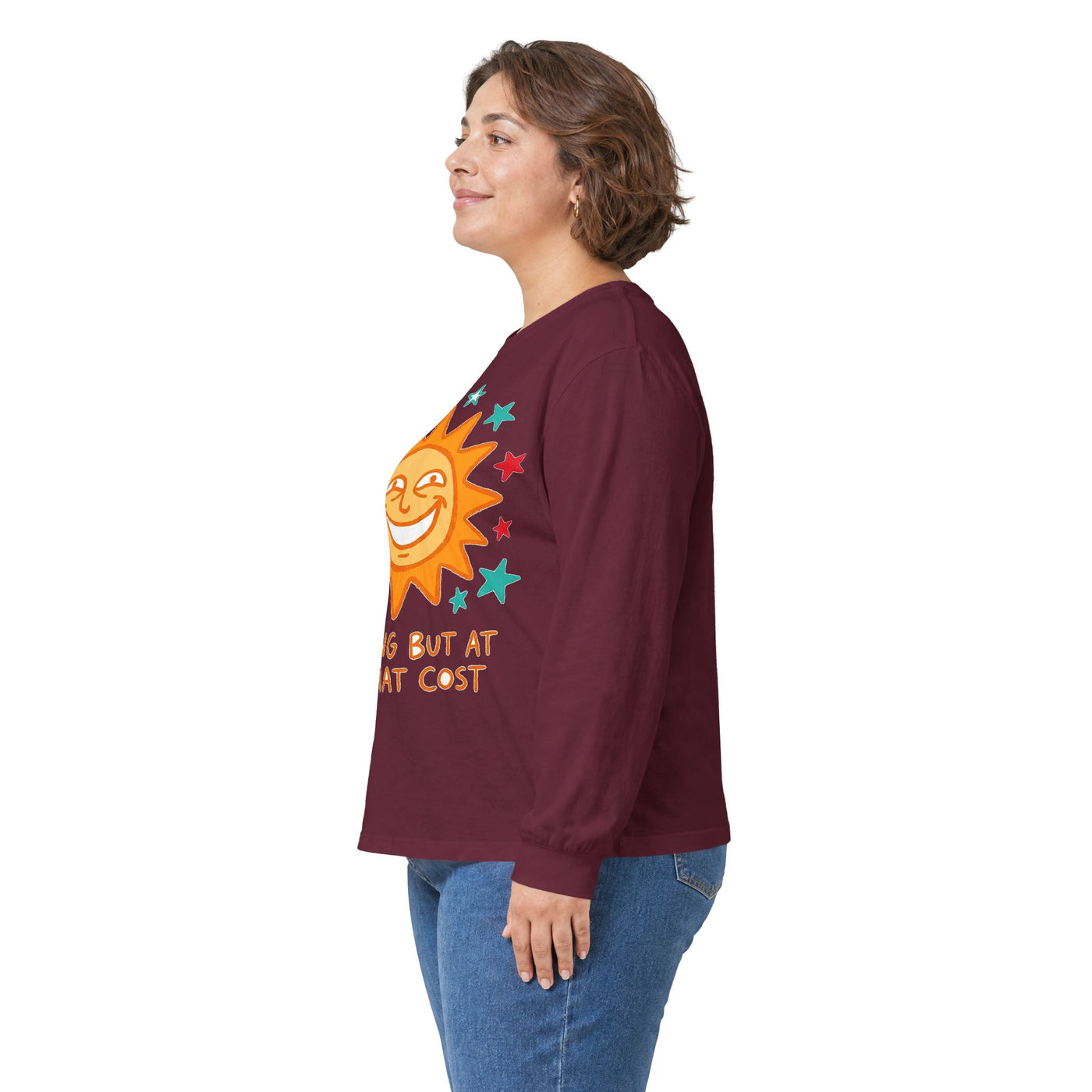 Shining But At What Cost Sun Doodle Long Sleeve