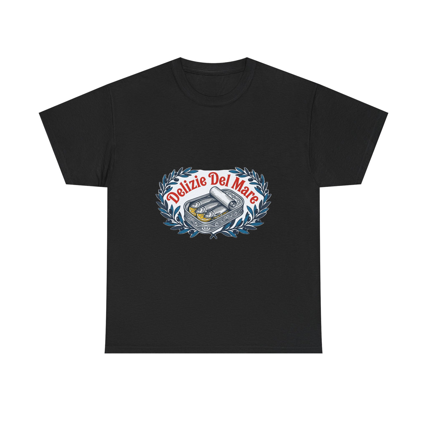 Retro Italian Sardine Tin Graphic Tee