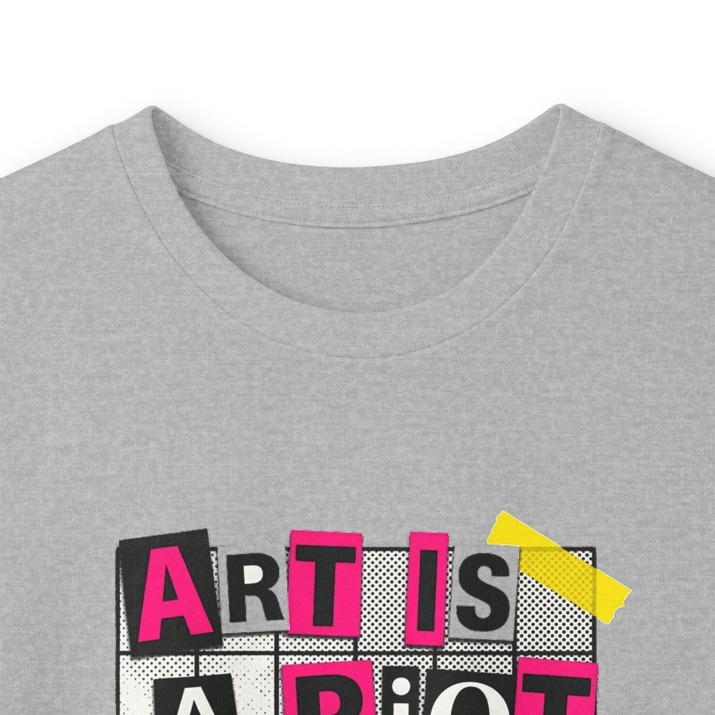Cut Paste Rebel Zine Manifesto Long Sleeve