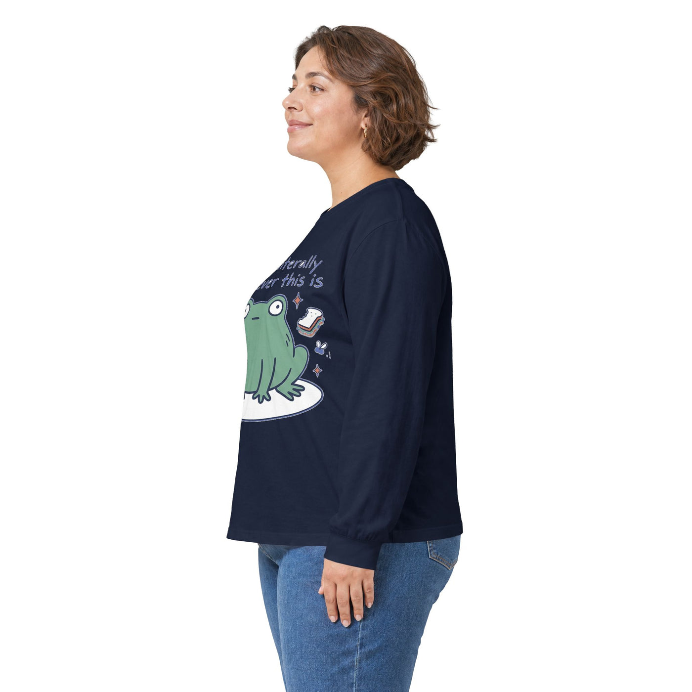 Doing Literally Whatever Blob Frog Long Sleeve
