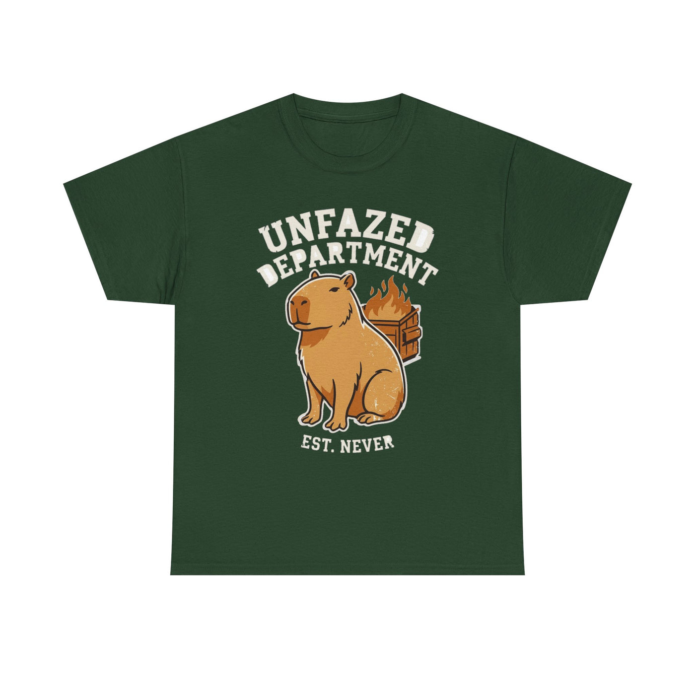 Unfazed Department Capybara Mascot