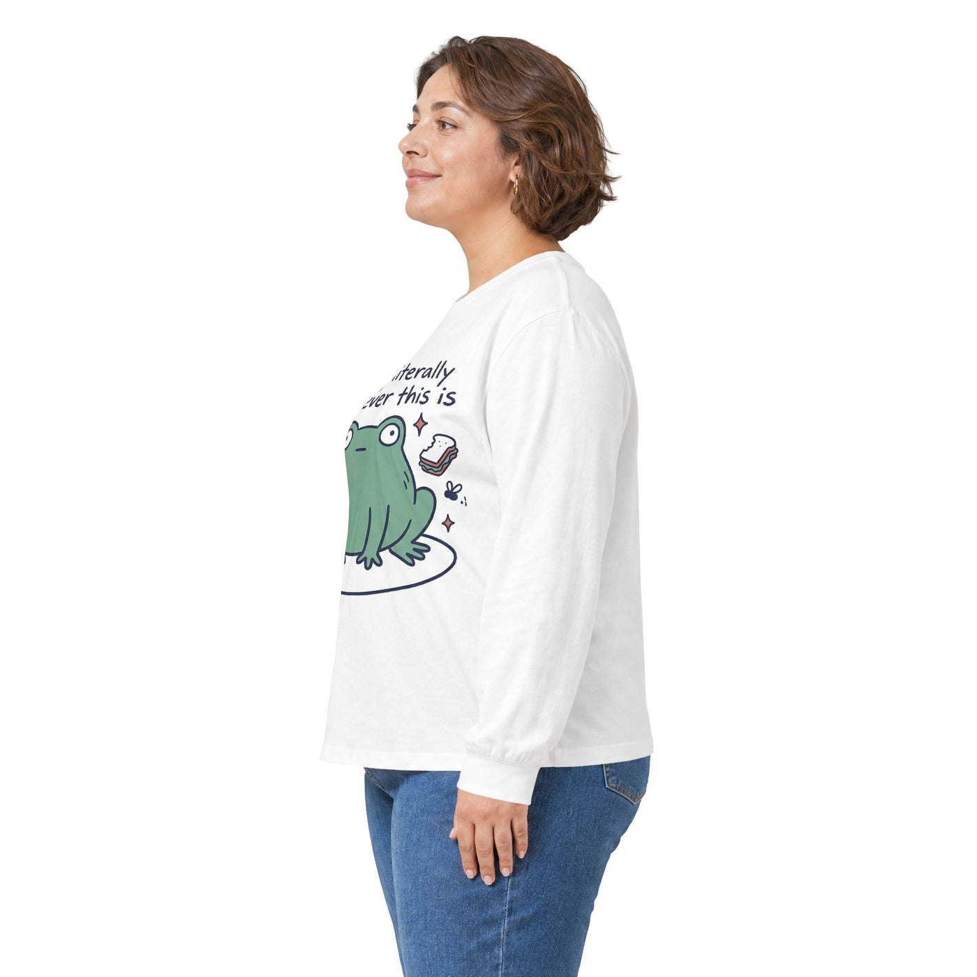 Doing Literally Whatever Blob Frog Long Sleeve