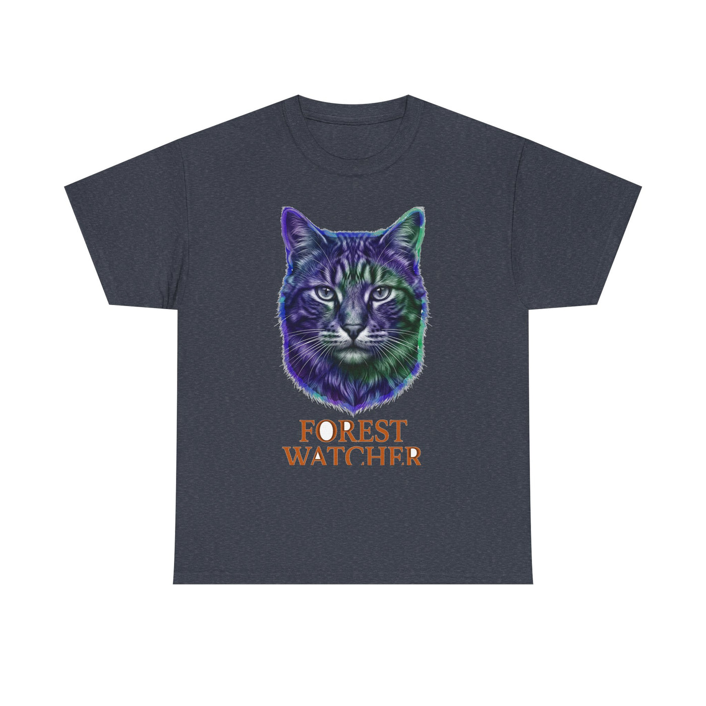 Forest Watcher Tie-Dye Mountain Cat Shirt