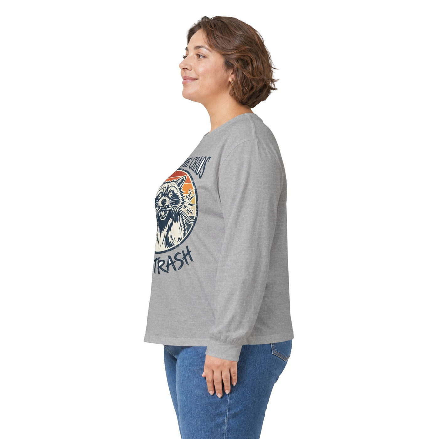 Feral & Free Retro Trash Panda Long Sleeve