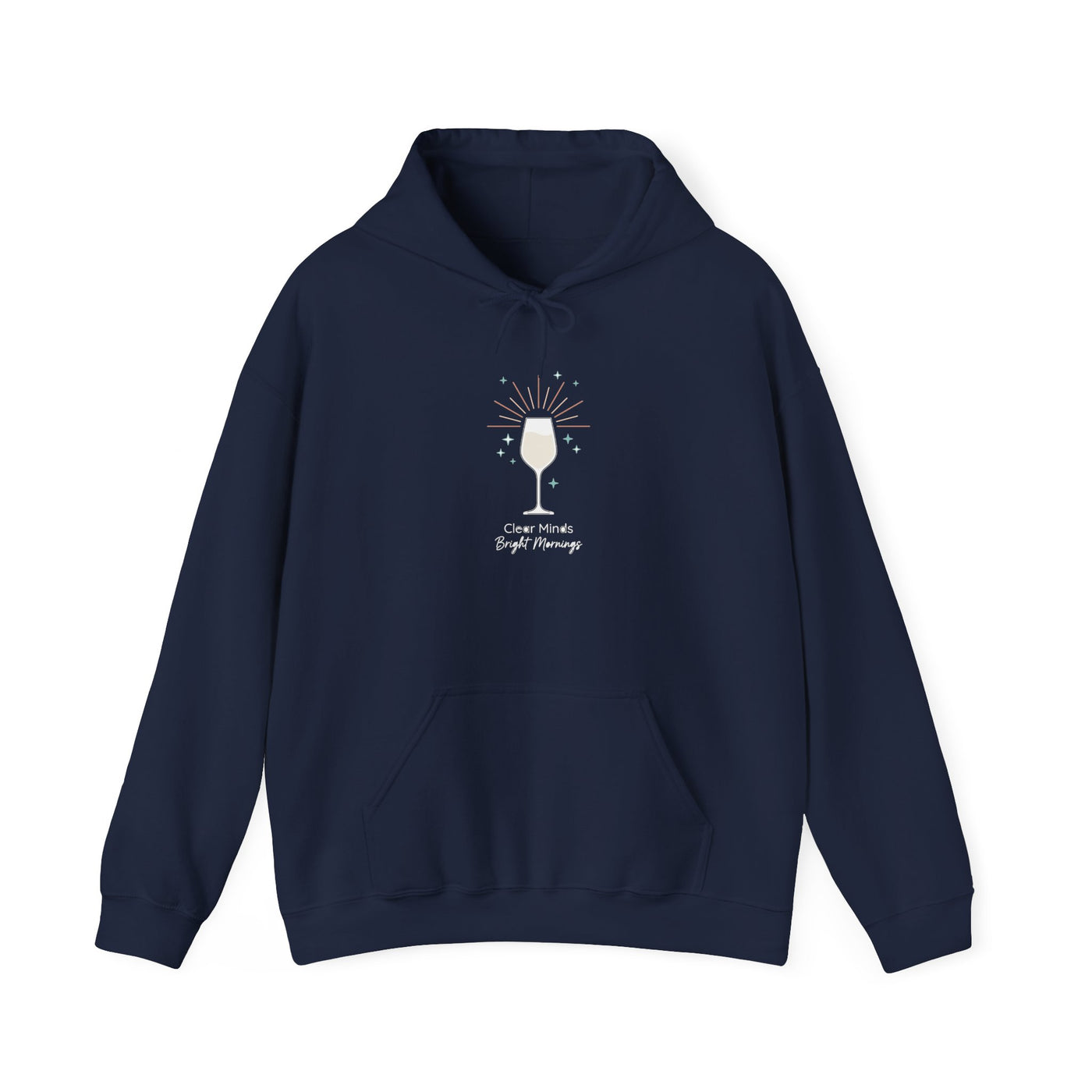 Clear Minds Bright Mornings Tee Hoodie