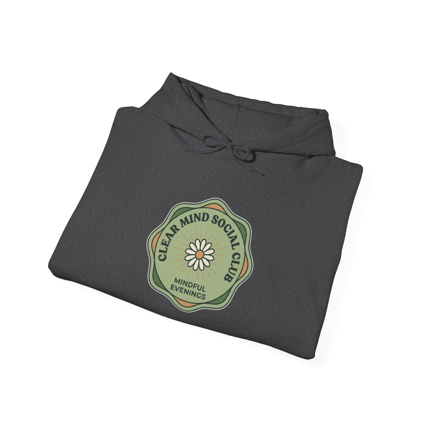 Clear Mind Social Club Badge Hoodie