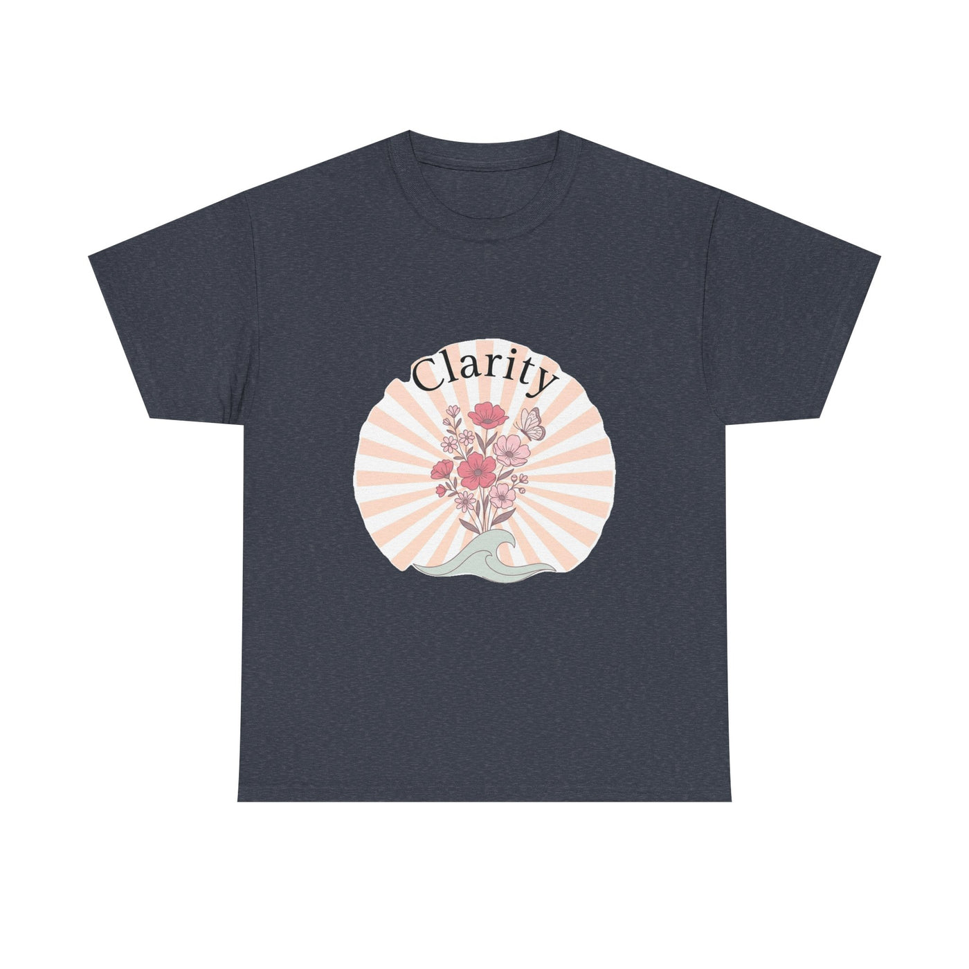 Clarity in Bloom Wildflower Sunburst Tee