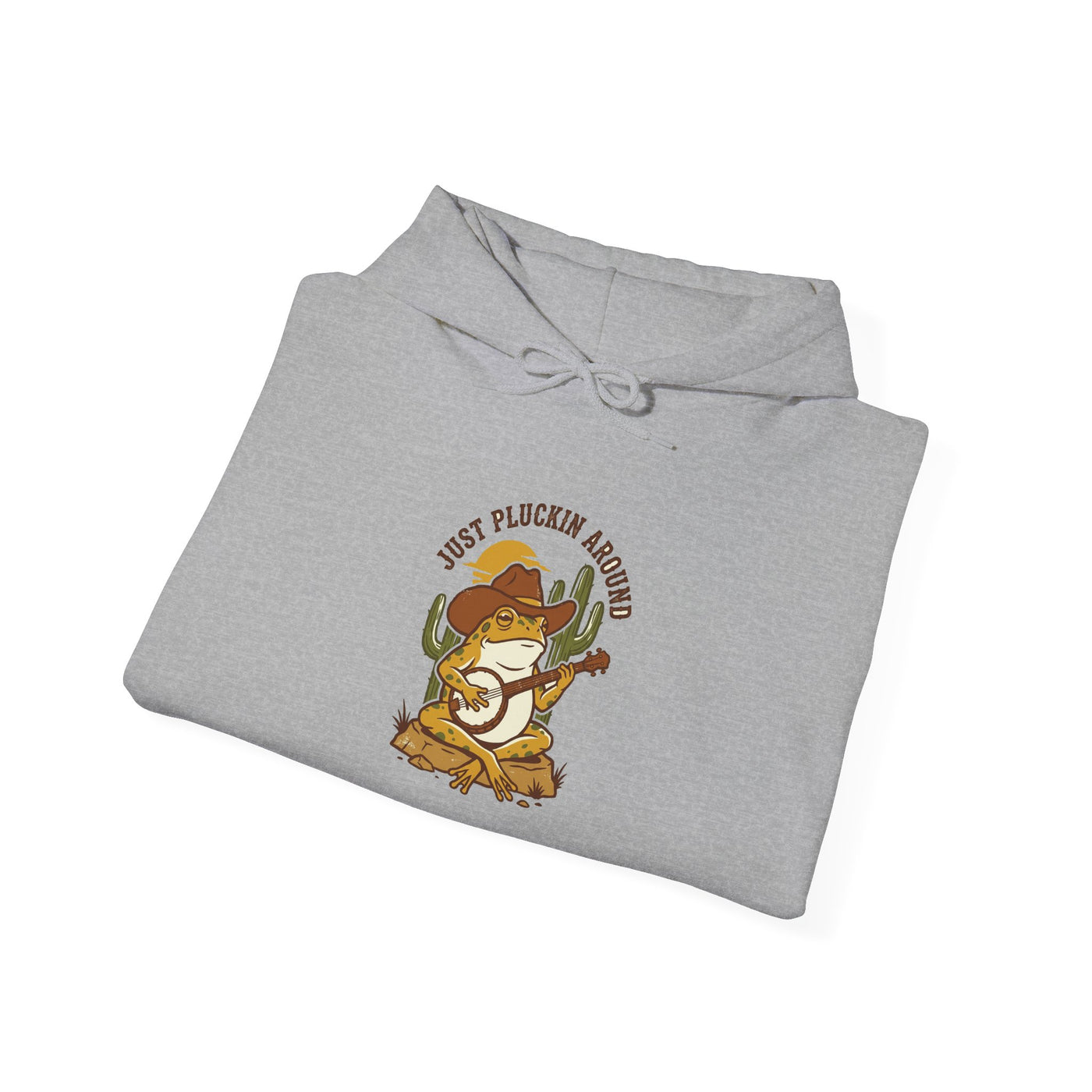 Desert Strummer Cowboy Toad Hoodie