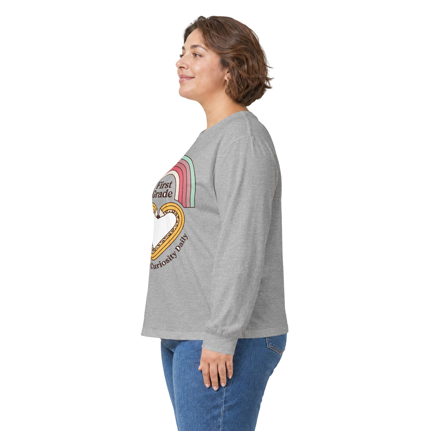 Shaping Minds Leopard Pencil Heart Long Sleeve