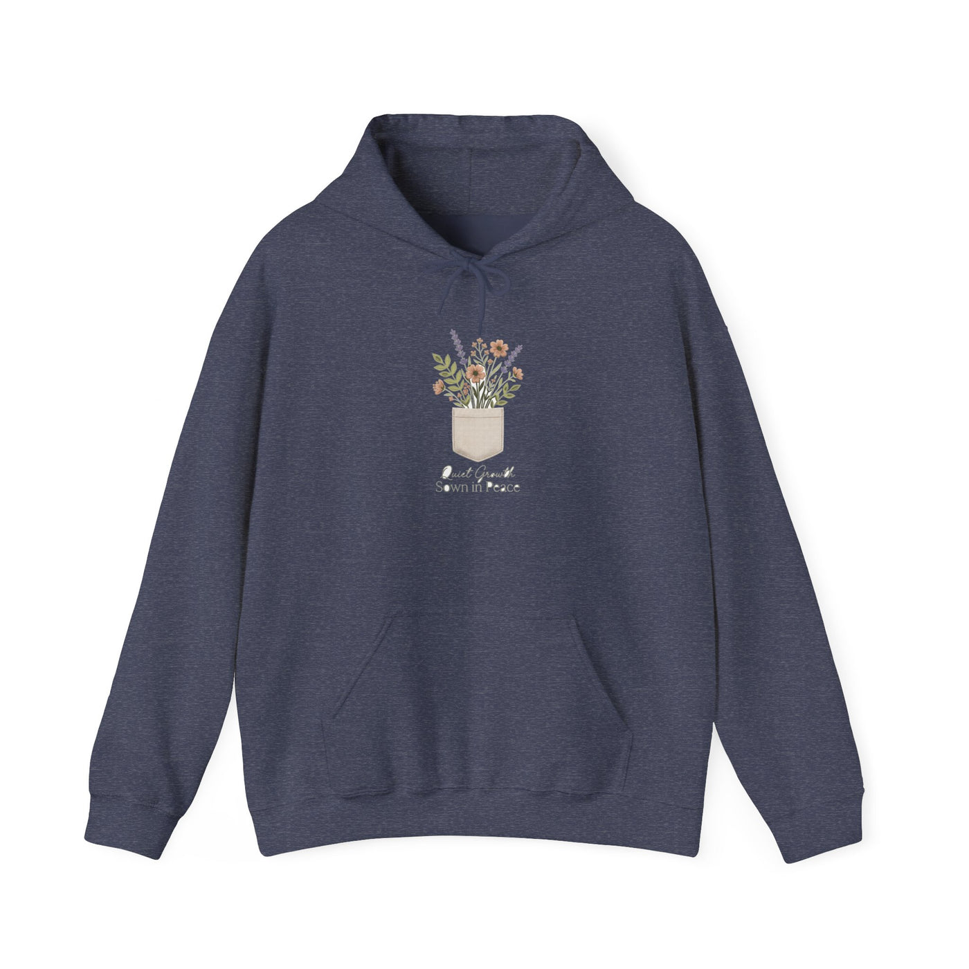 Pocketful of Peace Faux Stitch Tee Hoodie