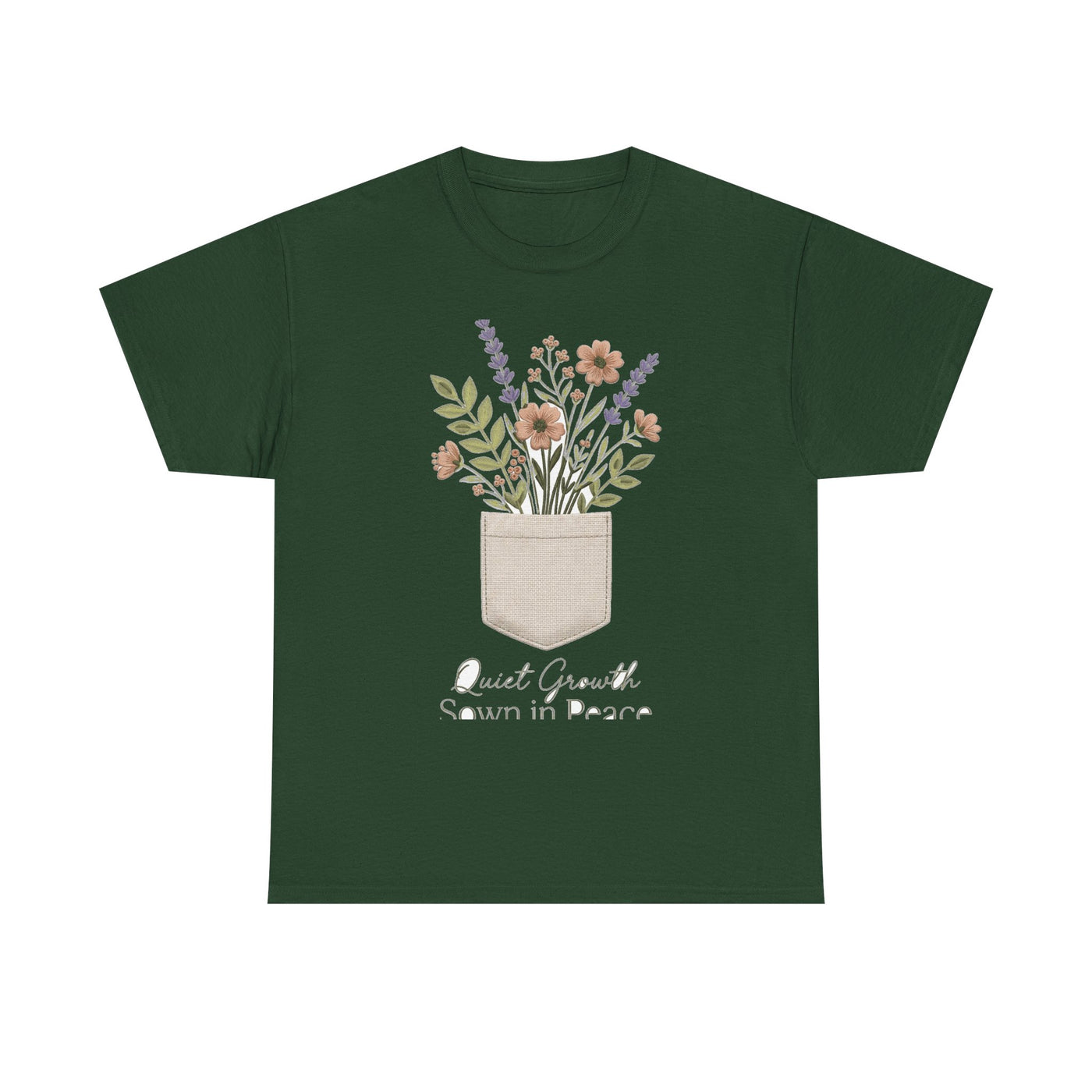 Pocketful of Peace Faux Stitch Tee