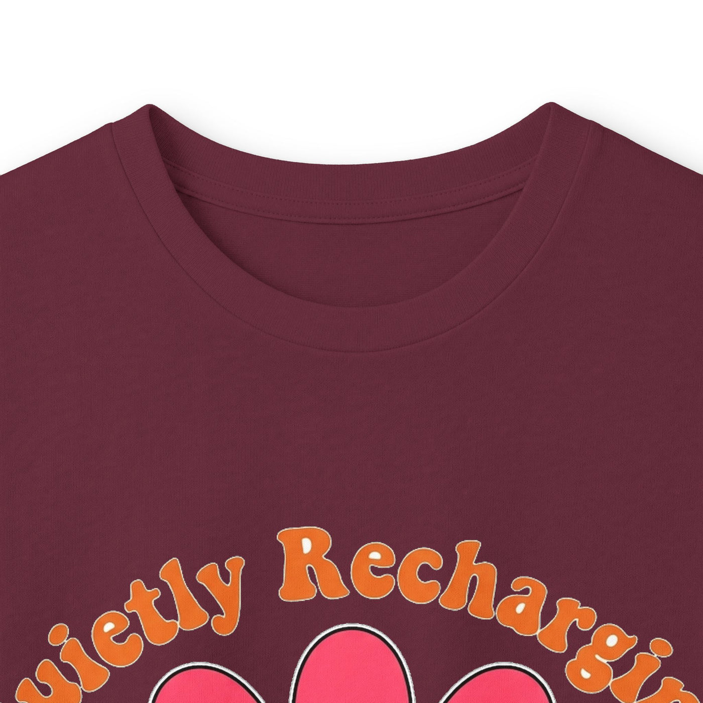 Recharging My Spark Retro Flower Long Sleeve