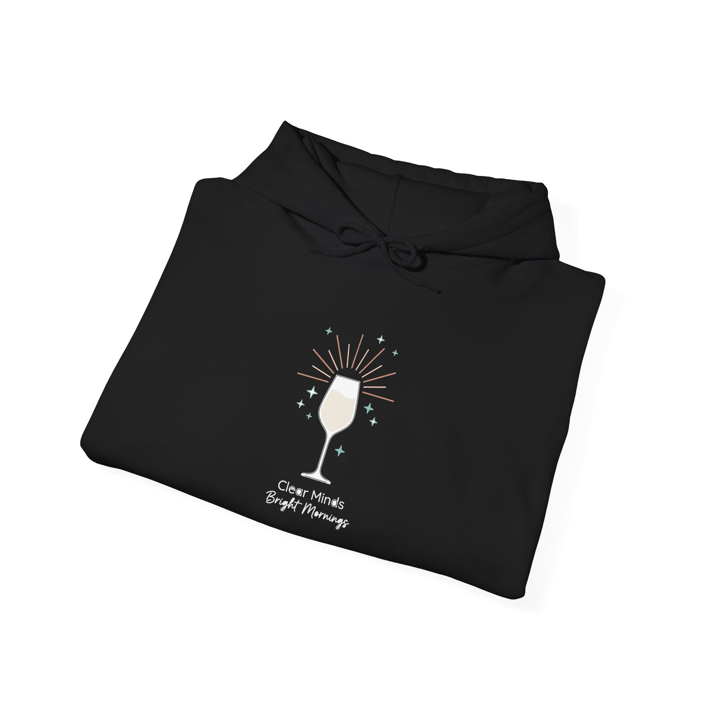 Clear Minds Bright Mornings Tee Hoodie