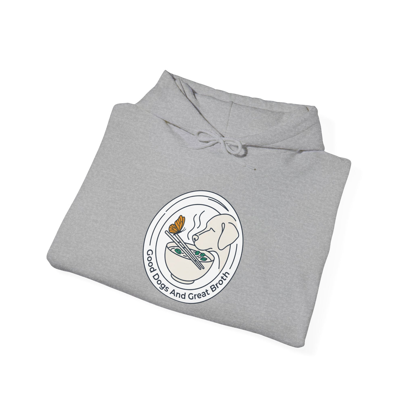 Ramen And Rescues Noodle Bowl Badge Hoodie