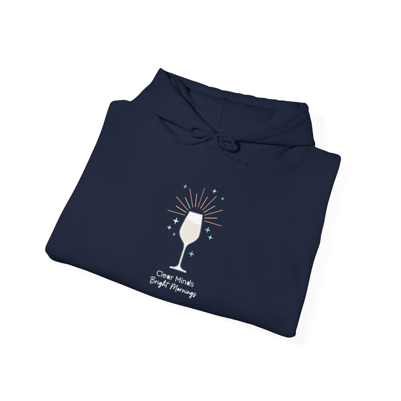 Clear Minds Bright Mornings Tee Hoodie