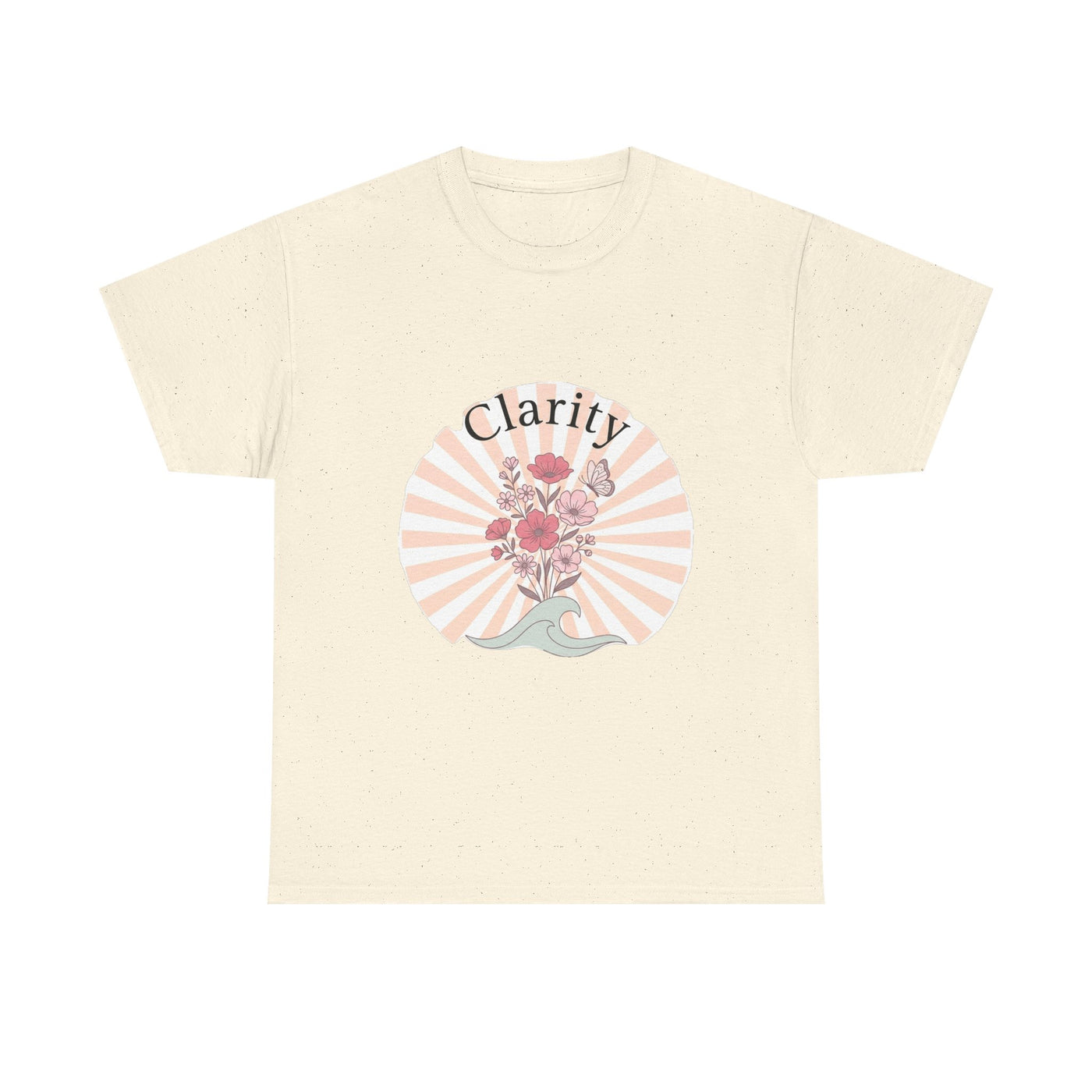 Clarity in Bloom Wildflower Sunburst Tee