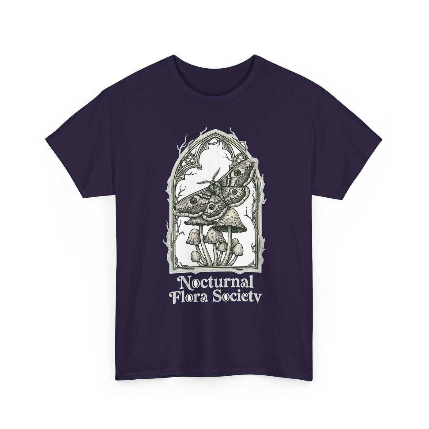 Nocturnal Flora Society Gothic Moth Tee