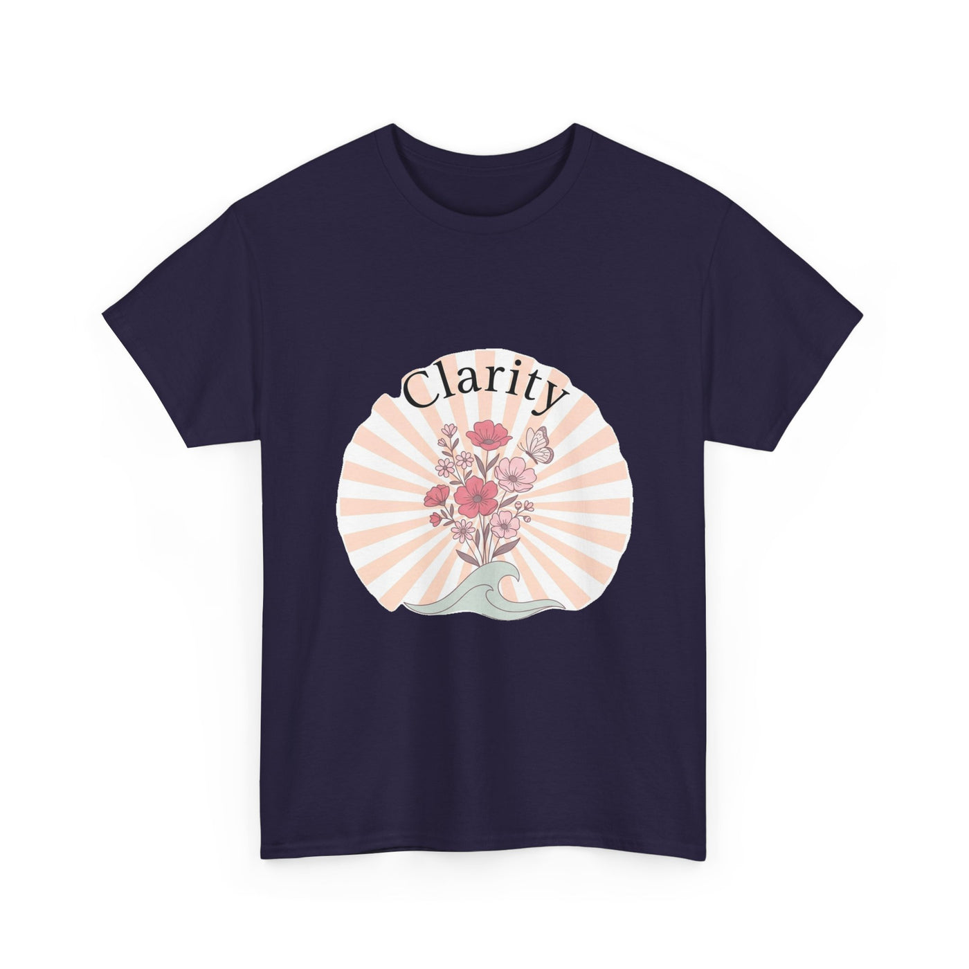 Clarity in Bloom Wildflower Sunburst Tee