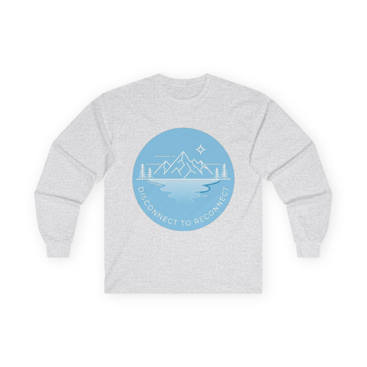 Unplugged Horizons: Glacier Escape Long Sleeve