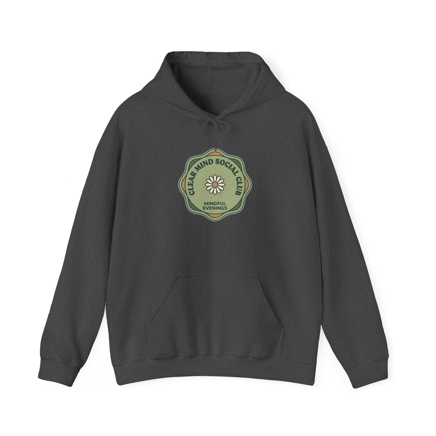 Clear Mind Social Club Badge Hoodie