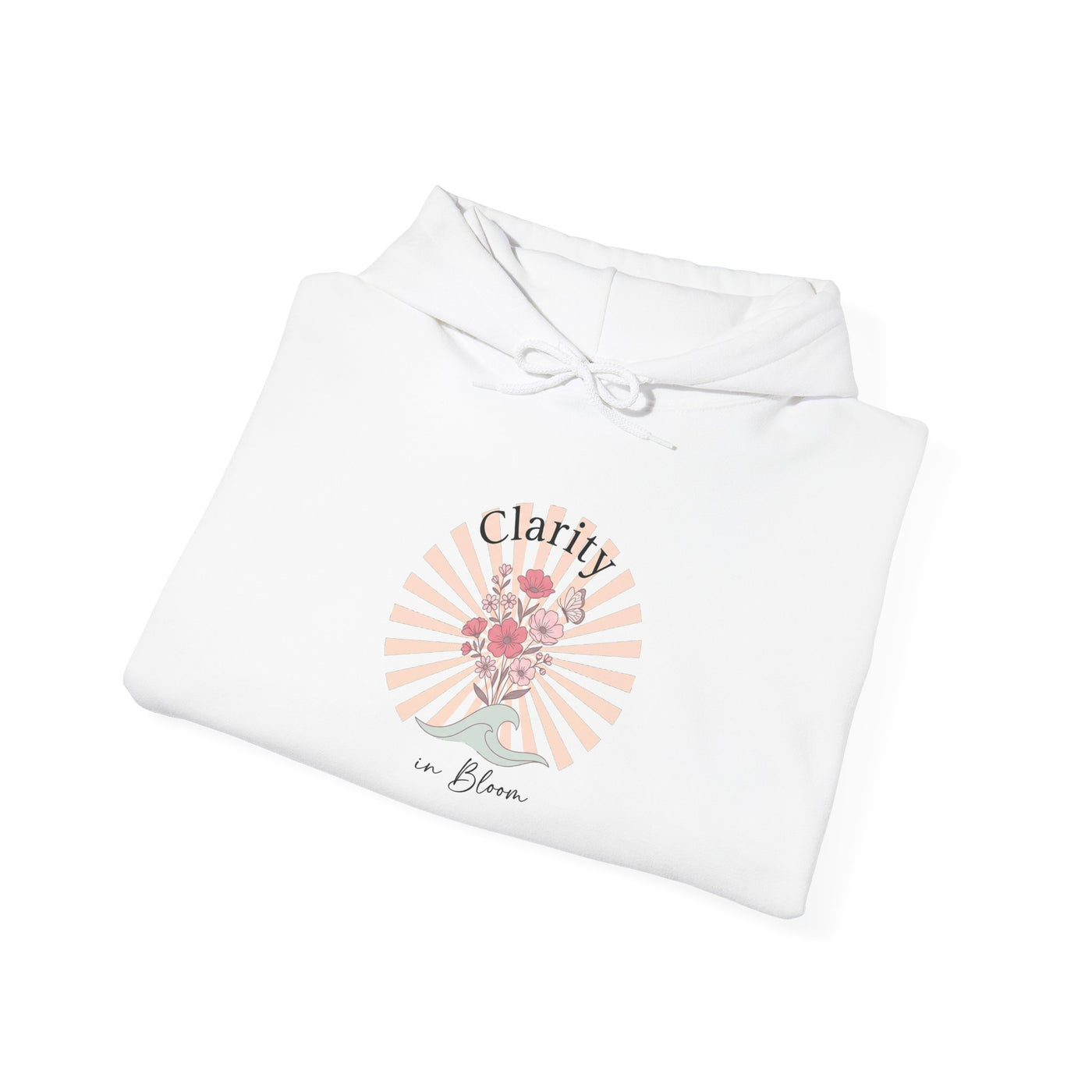 Clarity in Bloom Wildflower Sunburst Hoodie