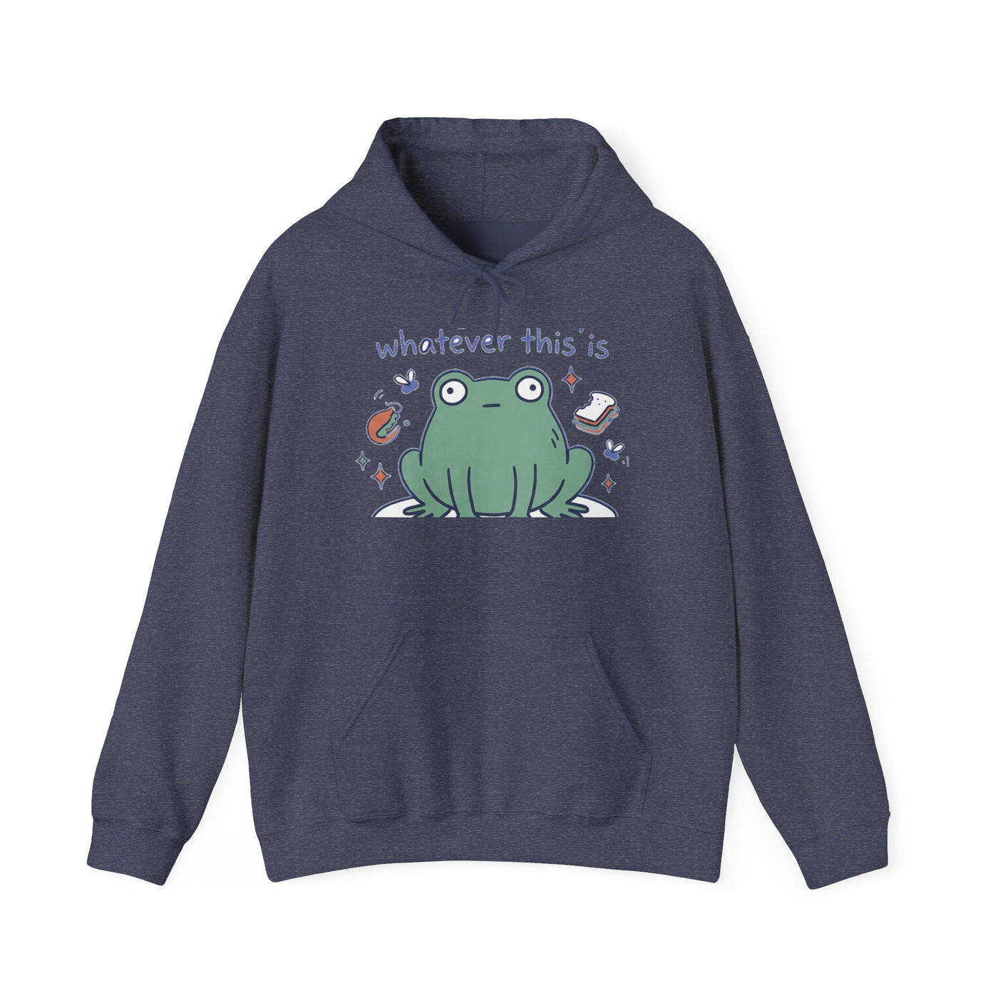 Doing Literally Whatever Blob Frog Hoodie
