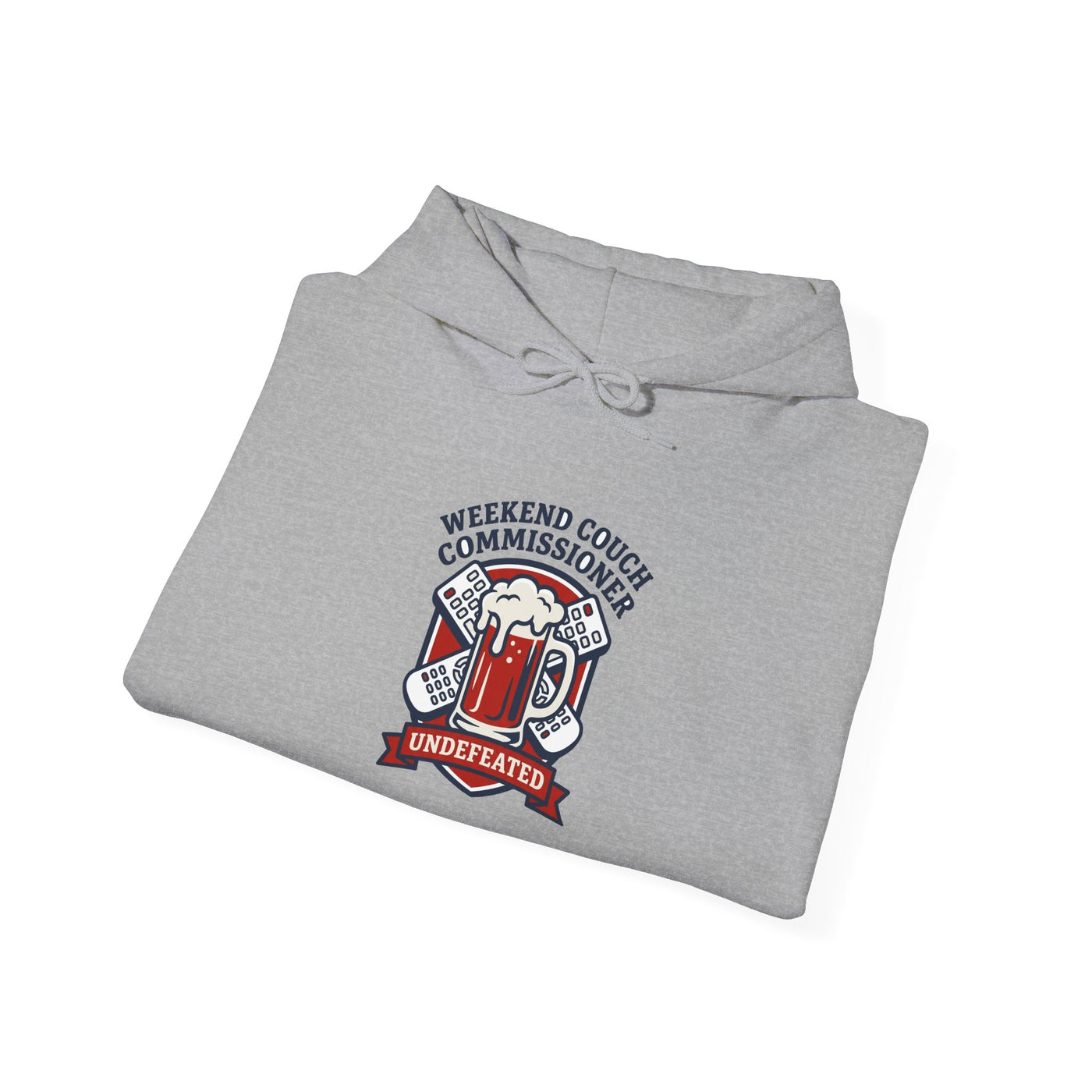 Weekend Couch Commissioner Crest Hoodie