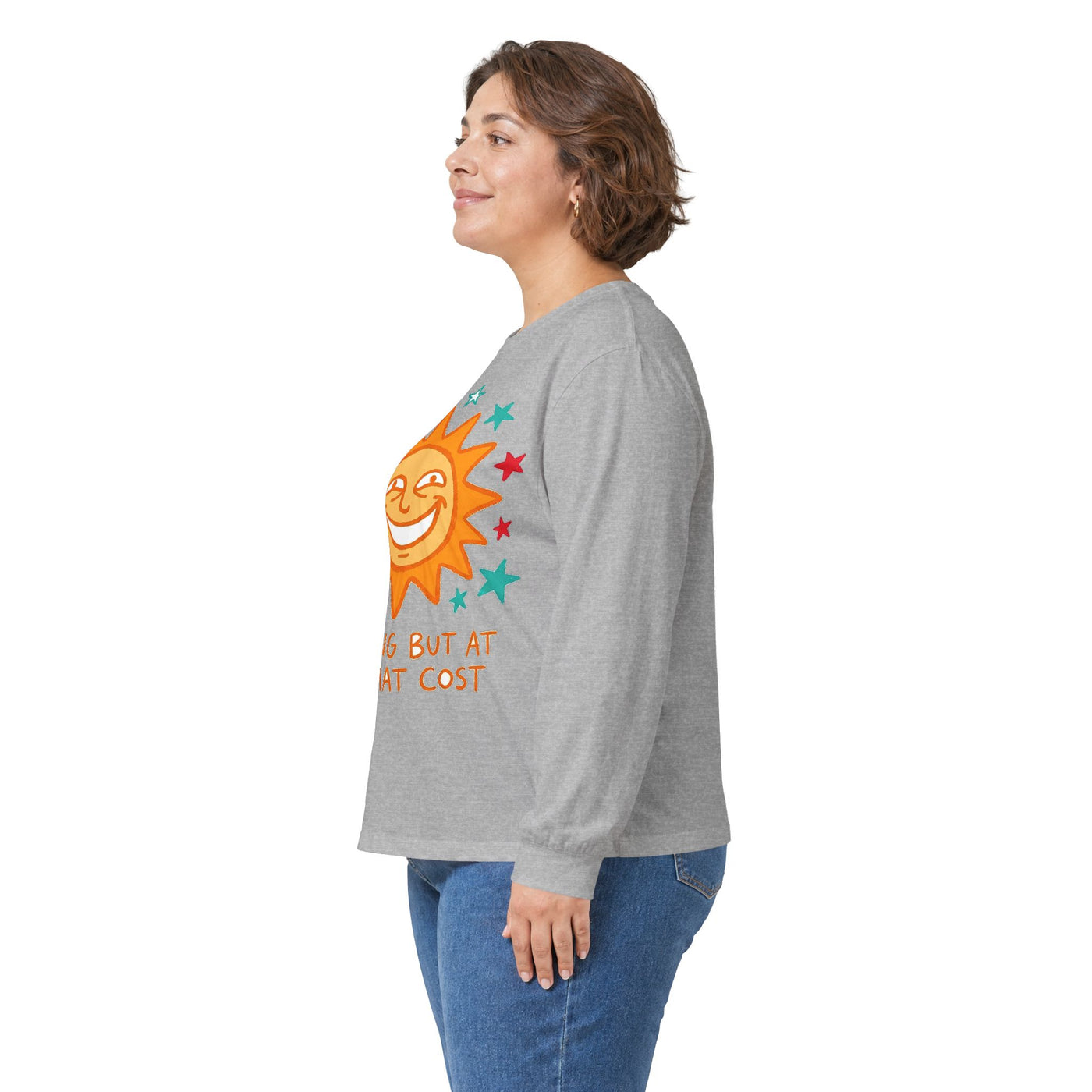 Shining But At What Cost Sun Doodle Long Sleeve
