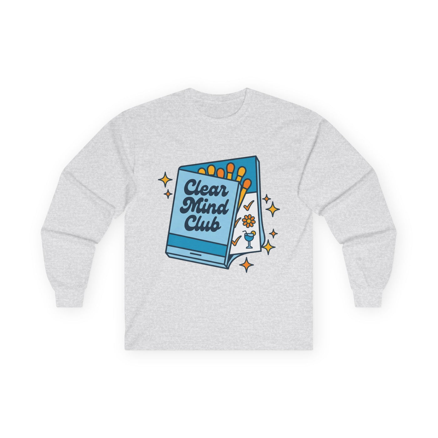 Clear Mind Club Retro Matchbook Long Sleeve