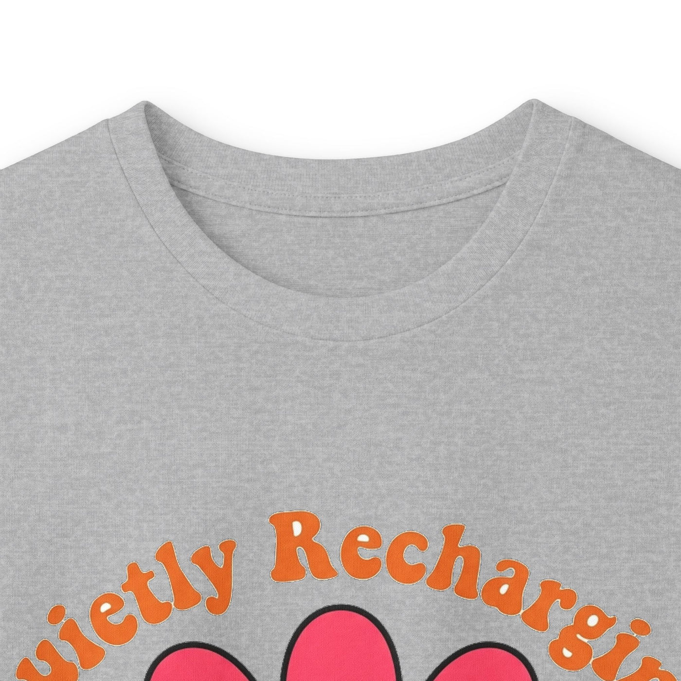Recharging My Spark Retro Flower Long Sleeve