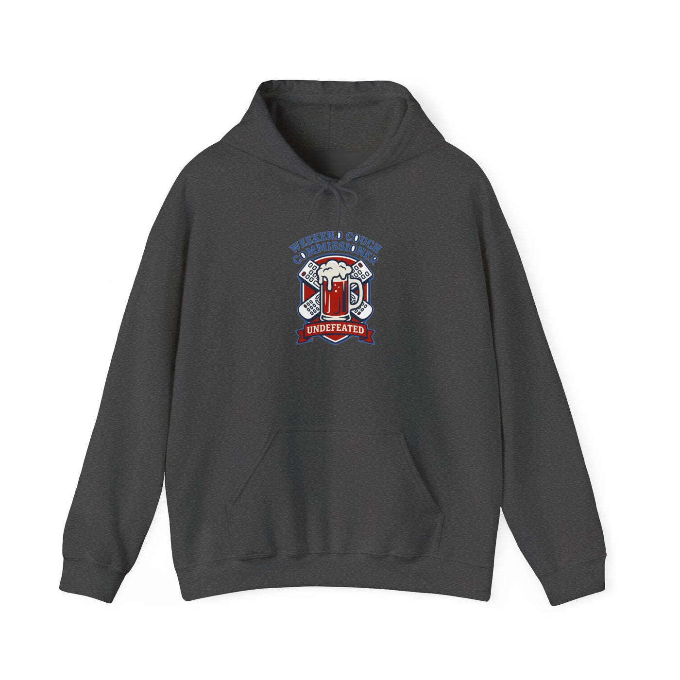 Weekend Couch Commissioner Crest Hoodie