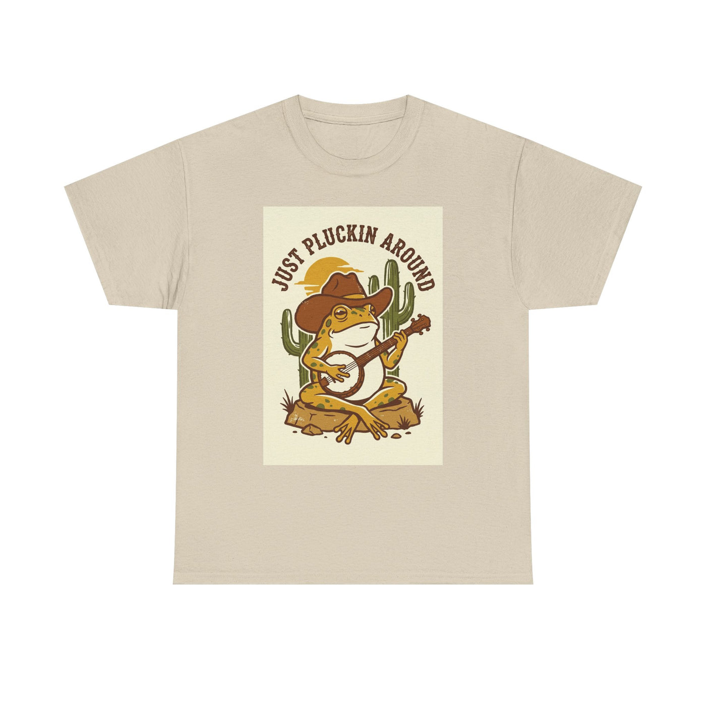 Just Pluckin Around Cowboy Toad Tee