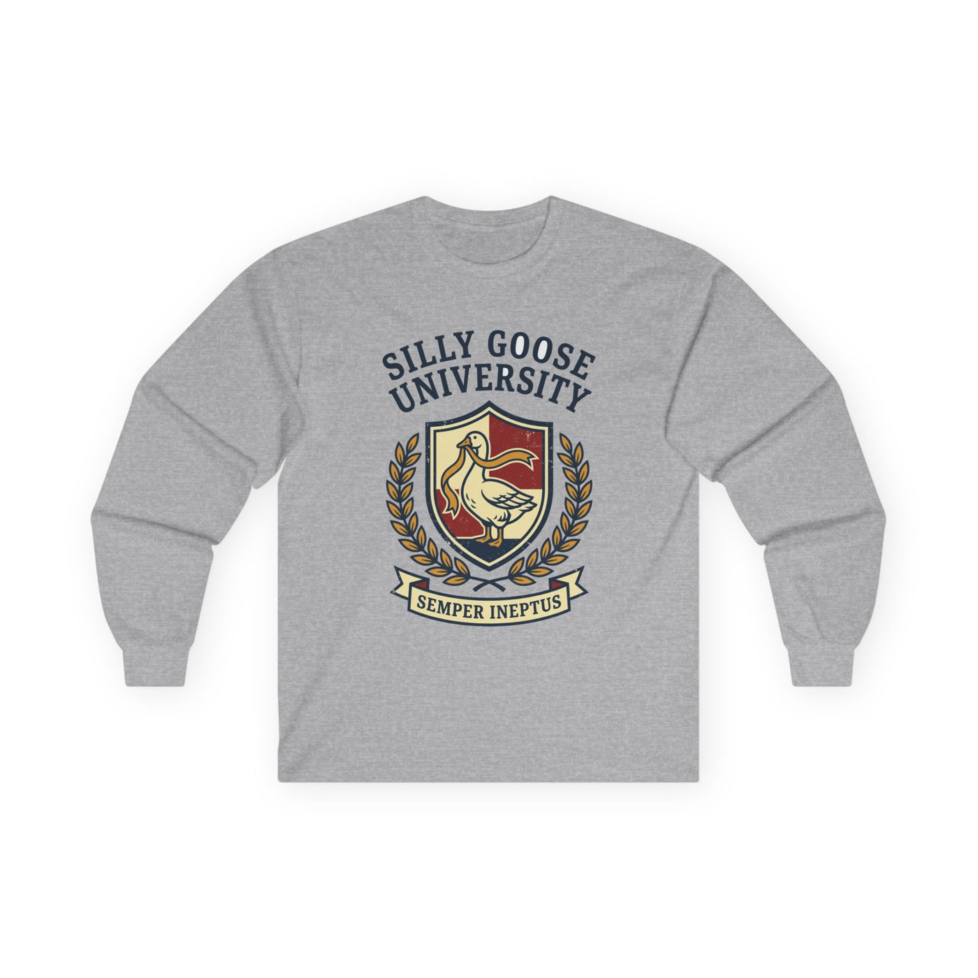 Silly Goose Univ Alumni Crest Long Sleeve